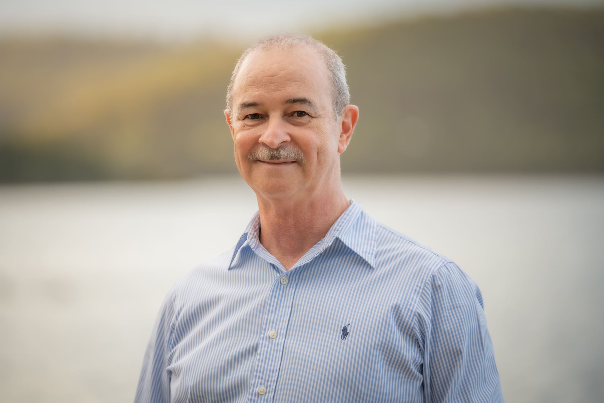 Marcos, hypnotherapist, by the water on Sydney’s Northern Beaches